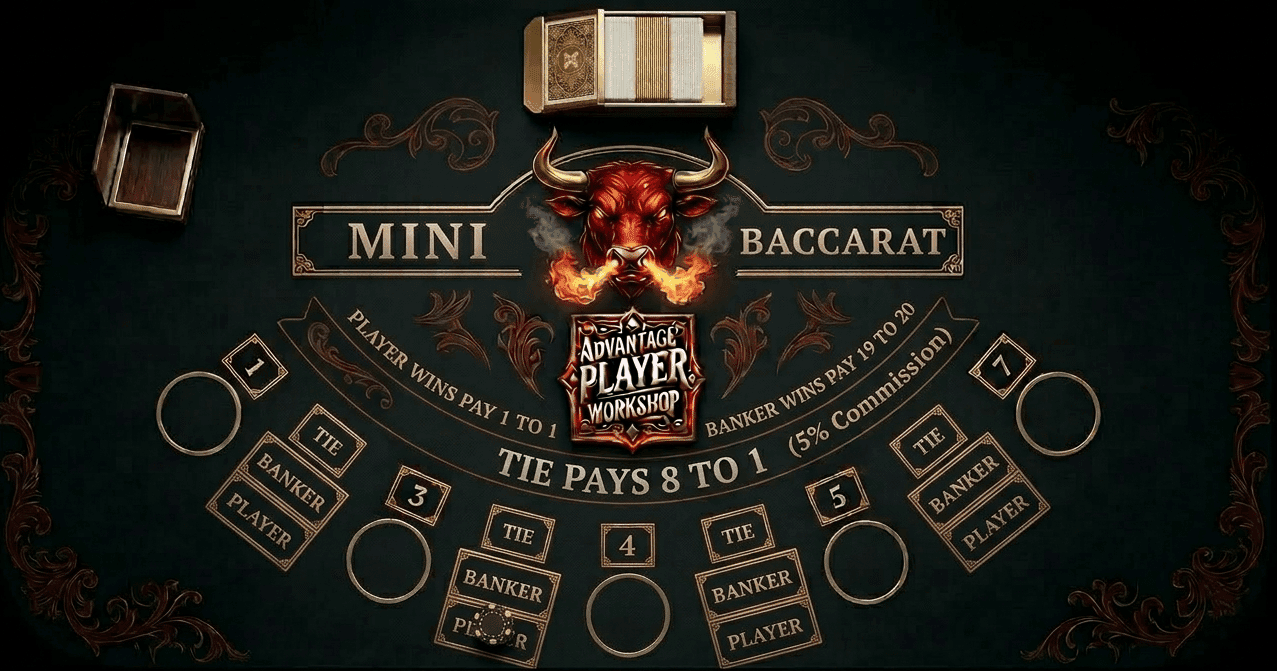 Baccarat Table Layout